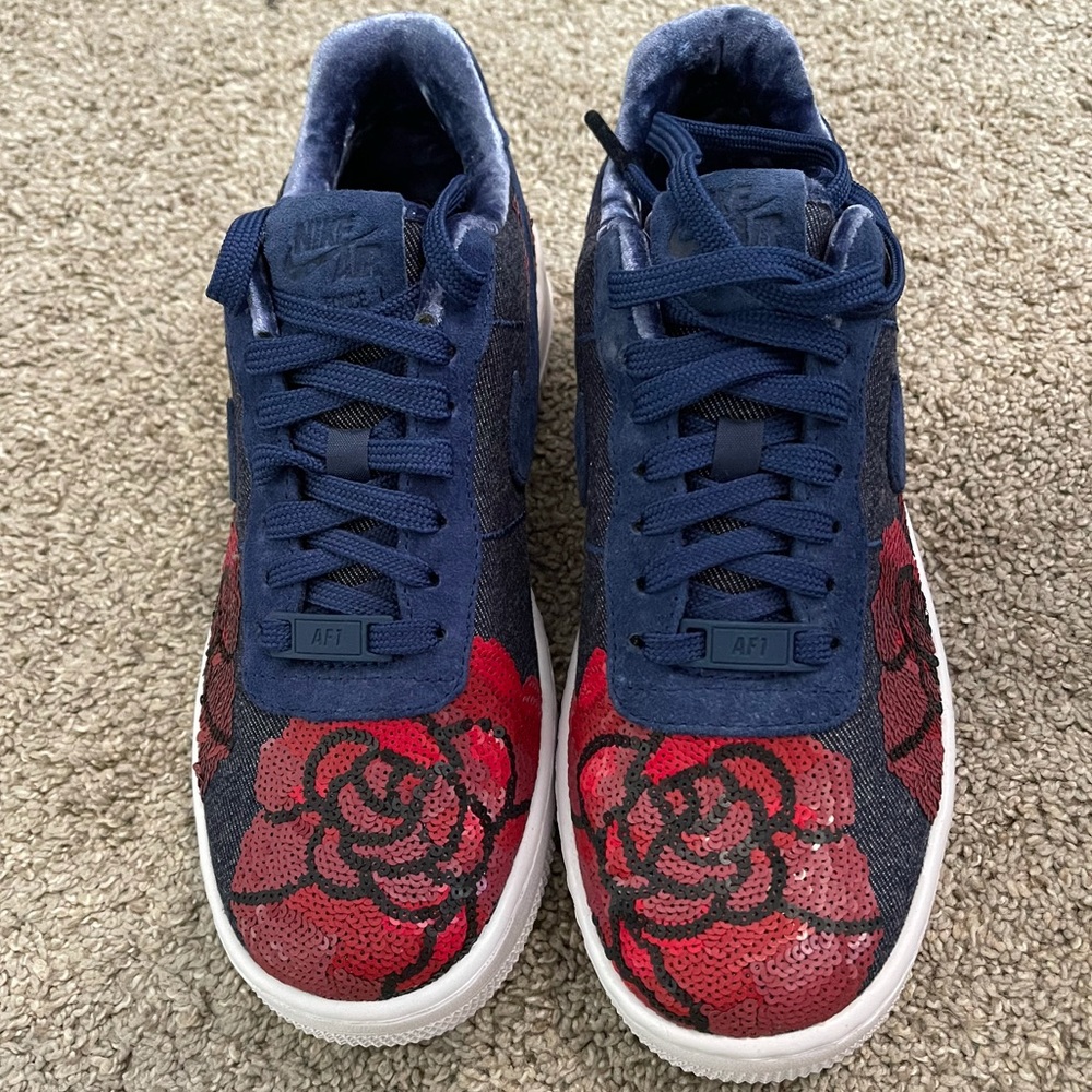 Sequin Air Force 1s
